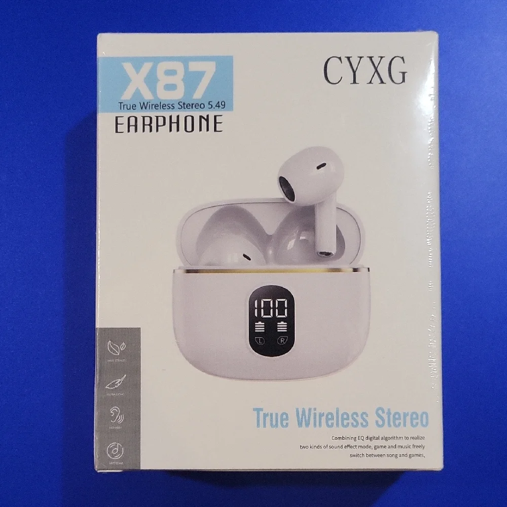X87 Bluetooth True Wireless Stereo Earbuds with LED Display